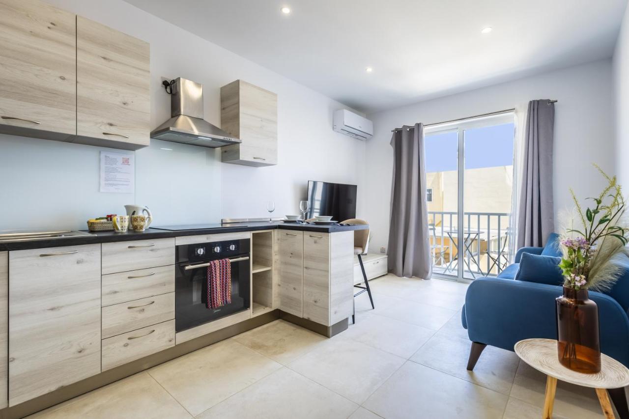 Serafina'S Apartment 5 Min Walk From St Julians San Ġwann Zewnętrze zdjęcie